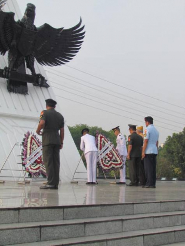 Upacara Peringatan HUT LVRI ke-58 di TMPN Kalibata-Jakarta