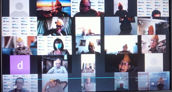 Sosialisasi ASABRI Ke LVRI Secara Virtual